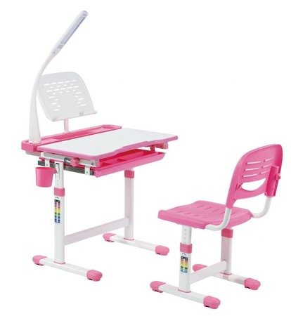 Biurkosa Biurko z z krzesełkiem dla dziecka pink 11976338